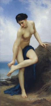  1875 Lienzo - Después del baño 1875 William Adolphe Bouguereau